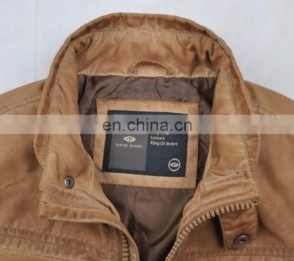 2015 Lastest Fashion High Quality Cheap Leather Jacket China photo-4