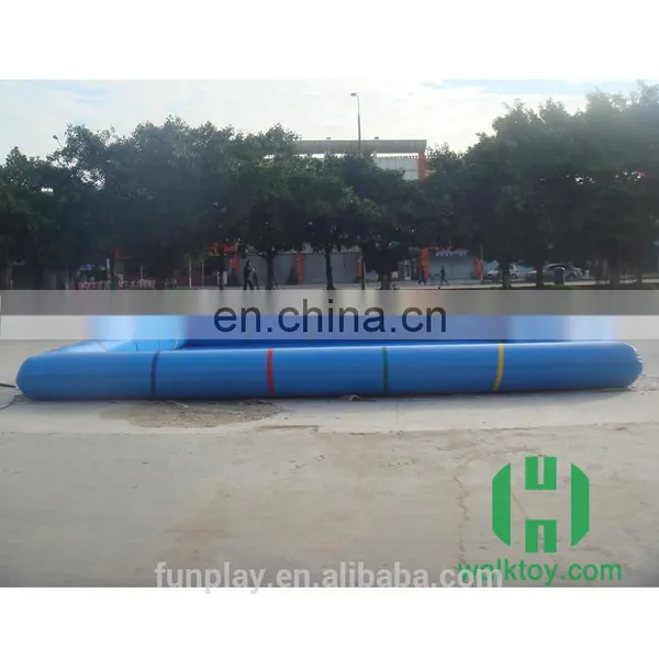 HI High Quality PVC Inflatable Pool, Giant Rectangular Inflatable Swimming Pool photo-4