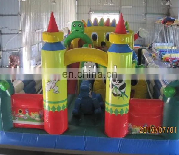Exciting Inflatable Fun City for Kids FN032 photo-2