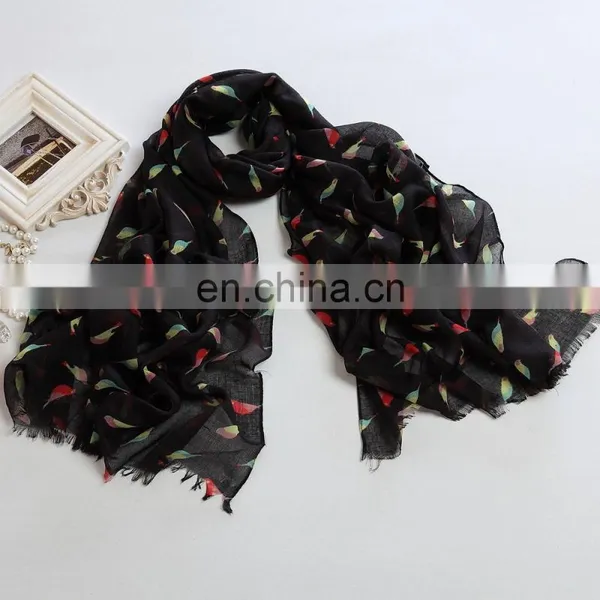 2015 Newest Style Fashion Design Long Cheap Stoles(PP172BL) photo-2