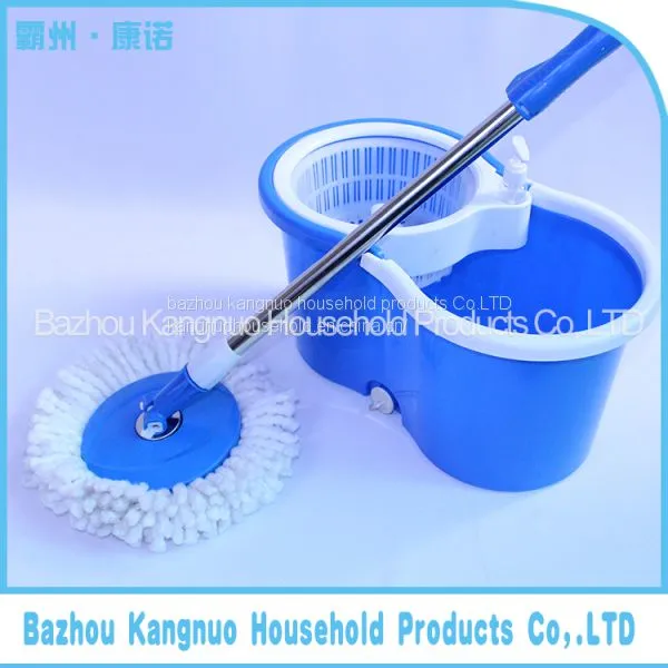 Factory Green 360 Magic Spin Mop With SS Bucket, Floor Cleaning Microfiber M photo-3
