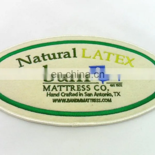 Customized Embroidery Bedding Labels, Mattress Patches photo-6