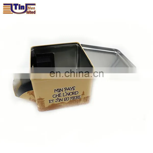 Middle Square Bread Tin Box With Door photo-5
