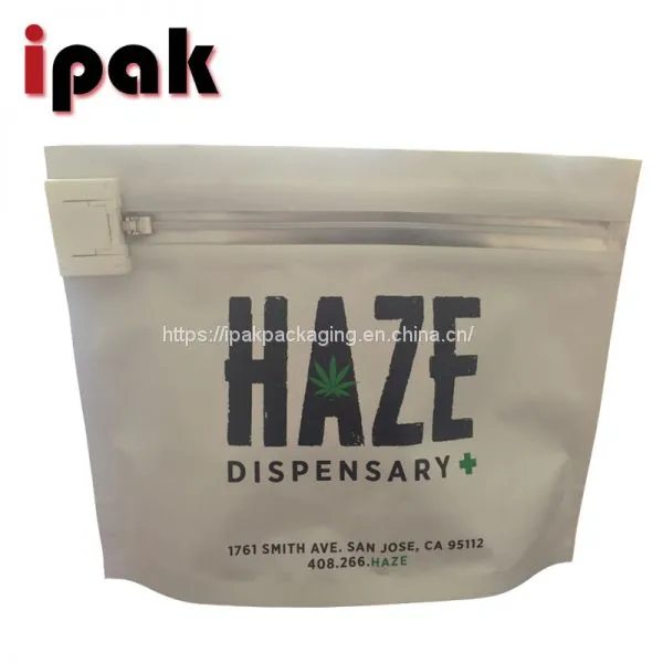 Custom Stand Up Child Resistant Packaging Bags With Zipper