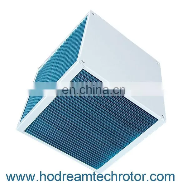 High Quality HRV Aluminum Energy Saving Two Side Press Shaping Heat Recovery Ventilator Core photo-6