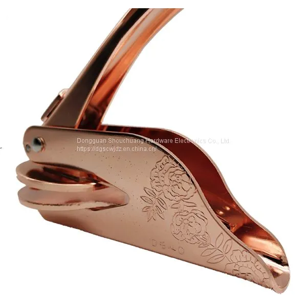 Custom Company Logo Personalized Alphabet Metal Embossing Stamp