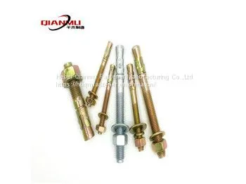 Wedge Anchor, Anchor Bolt Wedge Anchor Bolts