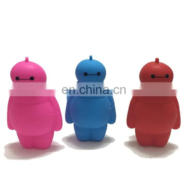 Cute Kawaii Baymax Shape Car Key Holder Promotion Girls Wallet Wristlet Fashion Ladies Mini Coin Purse photo-6