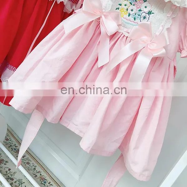 Arrivals Baby Dress Spanish Lolita Set Summer Short Sleeve Dress Clothes Toddler Girl Clothes photo-3