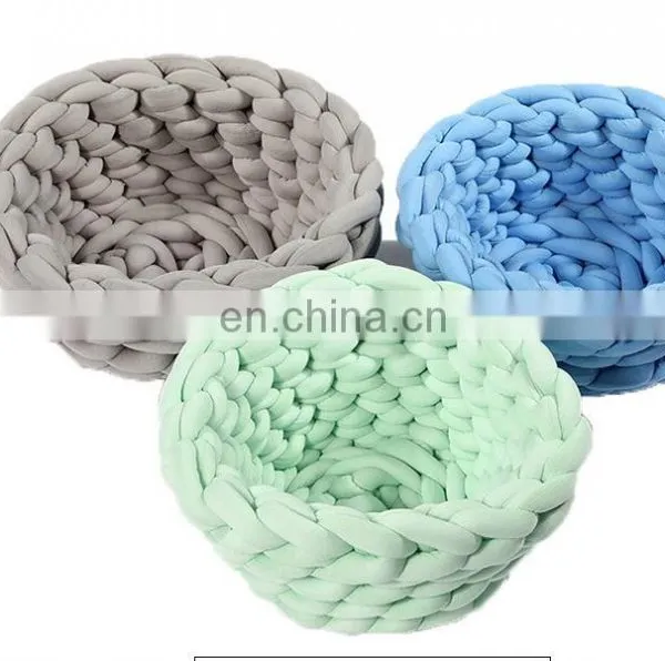 Tube Braid Yarn Hand Knitting CAT NEST Machine Washable photo-6