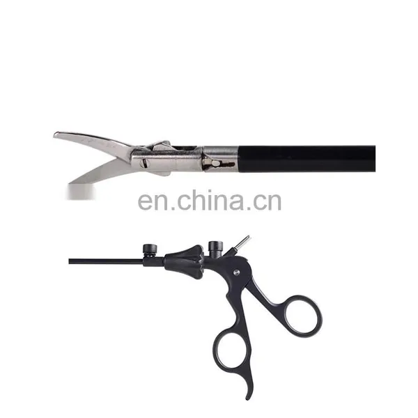 2.8mm Insulated Double Action Scissors Laparoscopic Forceps Endoscopic Instruments for Dogs and Cats photo-3