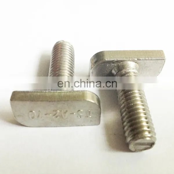 Non Standard Fasteners Hardened Steel Hammer Head T Bolt Square Head T-bolt photo-5