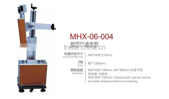 Metal Laser Marking Machine 20W Fiber Laser