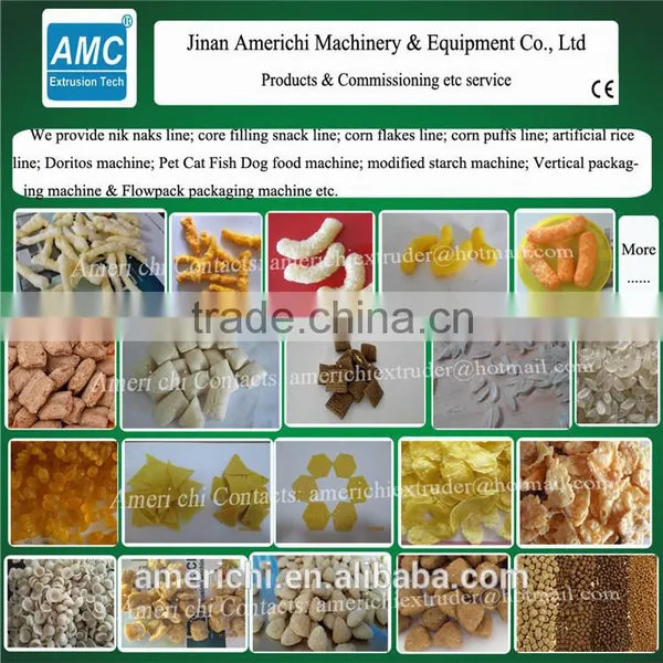 Snackfood Dog Food Fish Food Production Machine Made in China photo-3