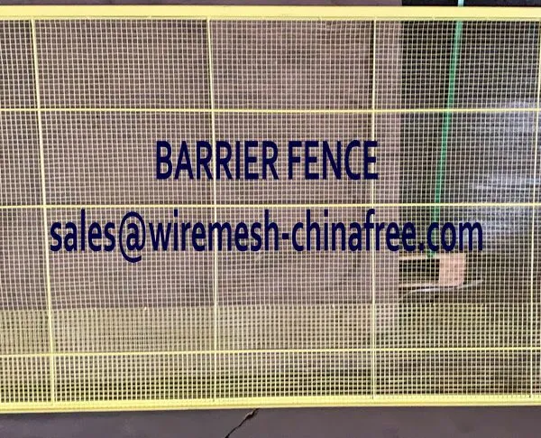 PVC Powder Coated Barrier Fence