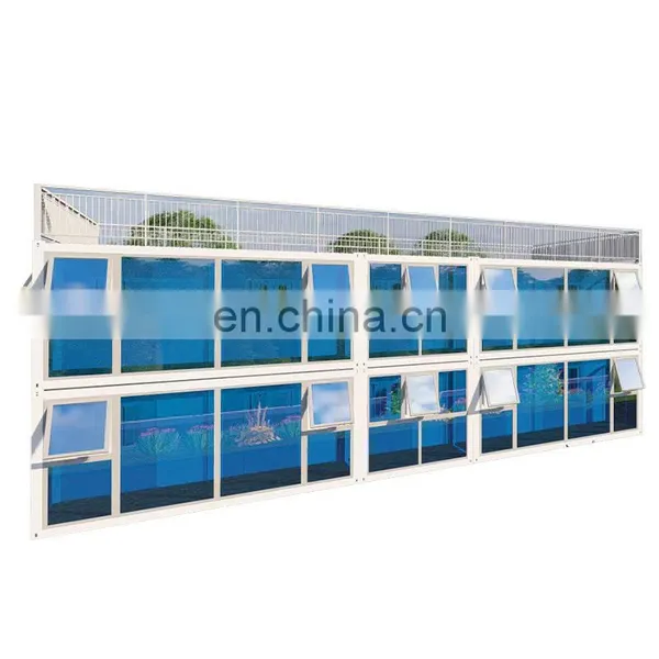 Modular 2 Floor High Quality Prefab House 50 Square Meters South Africa 3bedroom Homes Prefab Houses Prefabricated for Sale