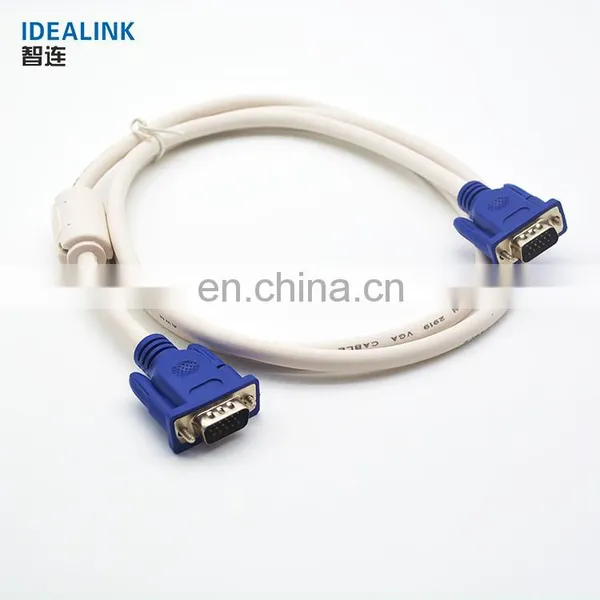 Factory High Quality 3+4 VGA Cable Male to Male OEM Computer Cable 10 Meter Vga Cable photo-3