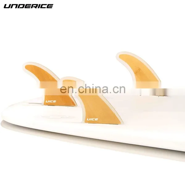 OEM ODM Colorful Eco 3-piece Detachable SSUP Carbon Fin Honeycomb Fiberglass Carbon Fiber Surfboard Fins for Surfing photo-5