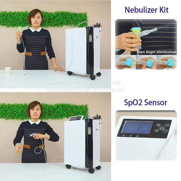 Small 5l Portable Oxygen Concentrator Home Use Oxygen Concentrator photo-4
