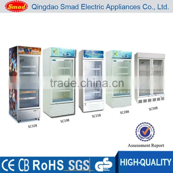 Supermarket Refrigerator/vegetable Refrigerating Showcase/upright Display Fridge for Supermarket photo-2