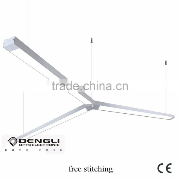 Led Back Ceiling Light Long LED Acrylic Pendant Light for Lobby Villa Hotel Garage photo-6