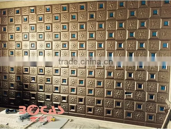 Online Shopping India Dustproof Leather Wall Panel Machine photo-3