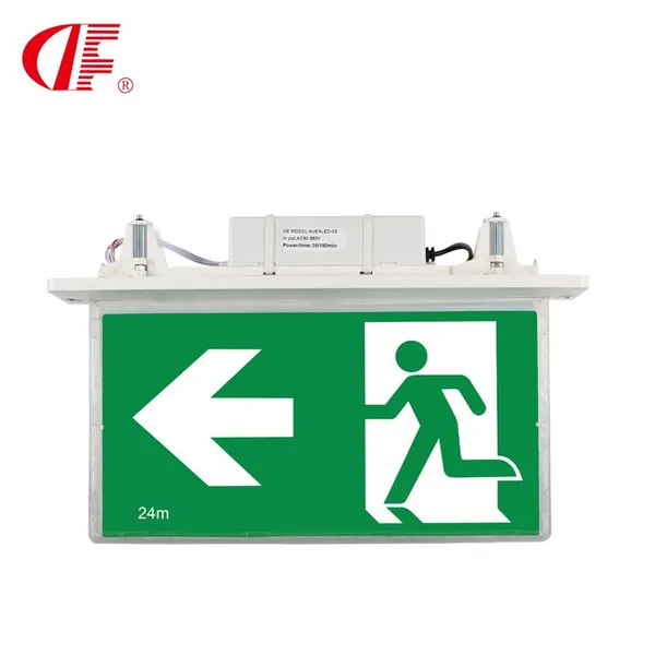 AUEXLED-03 Embedded Emergency Evacuation Indicator Light for Safety Exit Corridor and Garage photo-3
