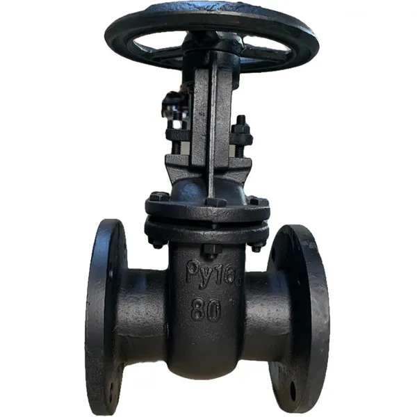 GOST Hard Seat Cast Iron Gate Valve Damper Valve Air Control photo-4