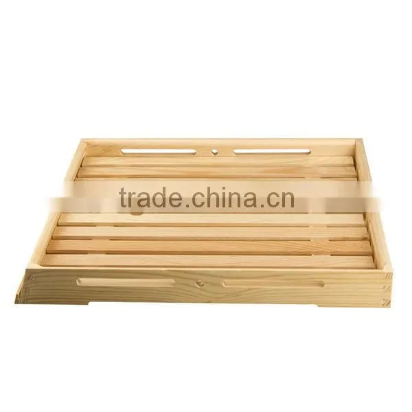 China Supply Hot Sale Serving Wood Fruit Tray photo-3