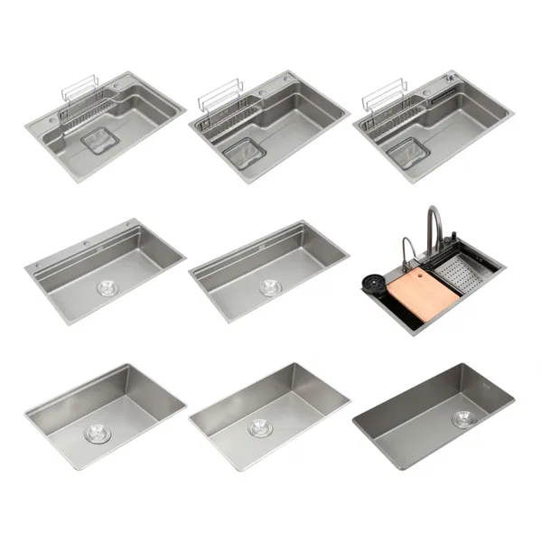 Durable 304 Stainless Steel Sink with All Necessary Accessories