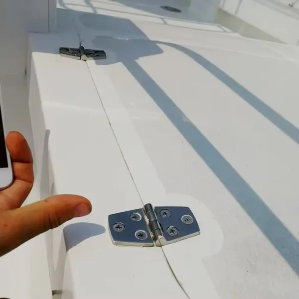 Boat Casting Solid Door Hinges Marine Grade 316 Stainless Steel Mirror Polished Heavy Duty Hinge Used for Boats Yachts Doors Windows photo-5