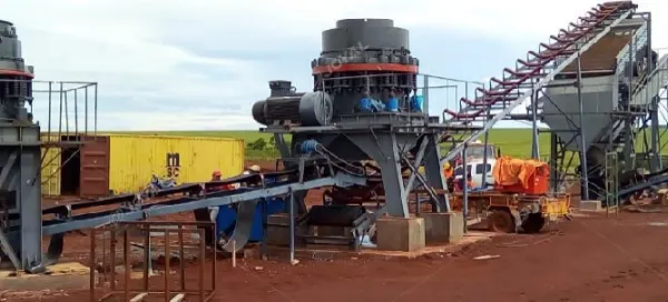 200tph Capacity Mining Quarry Limestone Granite Gravel Cone Crushing Machine, Building and Road Construction Project in Ghana, Africa photo-5