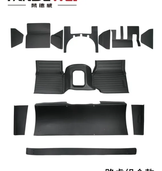 Use for LAND ROVER RANGE ROVER Defender 3D Car Floor Mat Luxury Carpet Easy to Clean Anti-slip Makers Custom All Weather Zero Formaldehyde Waterproof photo-3