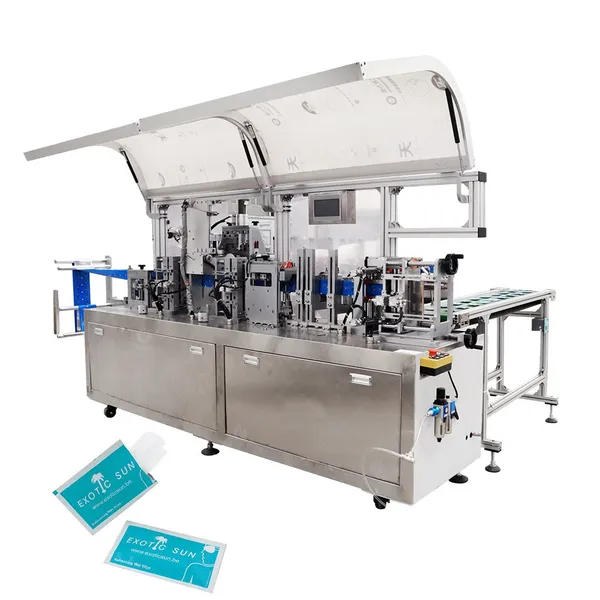 Single 4 Side Seal Wet Wipes Machine photo-4