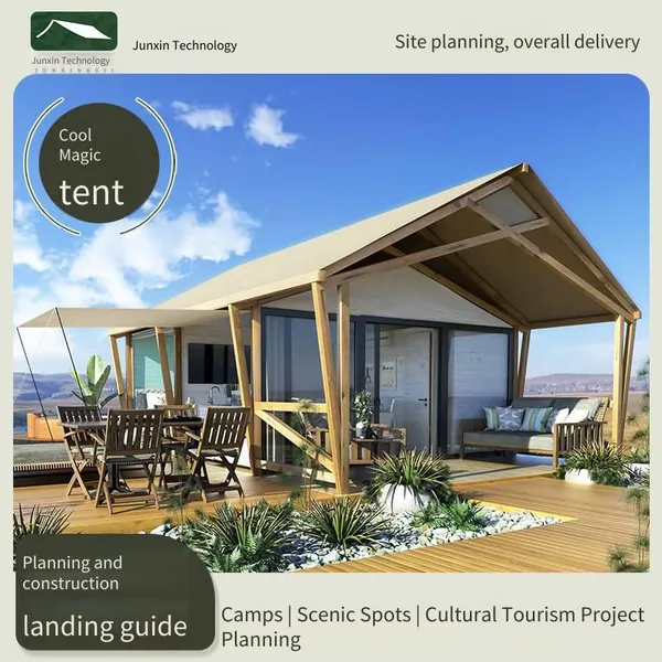 Junxin Cool and Magical Hotel Tents, Wild and Luxury Homestay Tents in Cultural and Tourism Scenic Spots, by the River, on the Terraced Fields, and in the Sea of Clouds