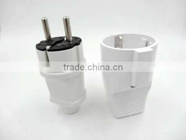 Excellent Quality ABS Schuko Plug and Socket /Schuko Female/Schuko Male Plug photo-4