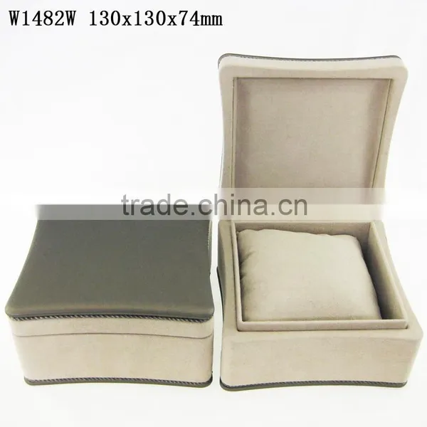 W514 Luxury Storage Display Wooden Single Watch Packaging Box Lining Velvet photo-4