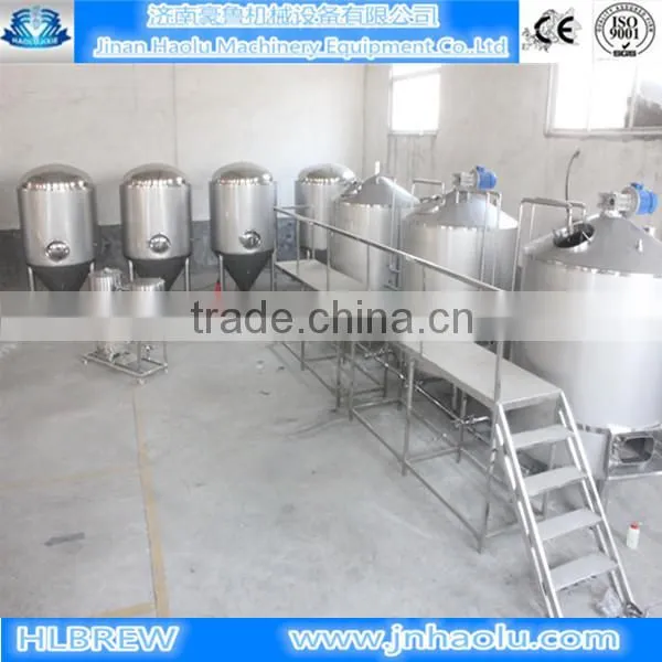 Promotional Beer Brewing Fermenter, Hot Sales Red Copper Brewery for Brewpub