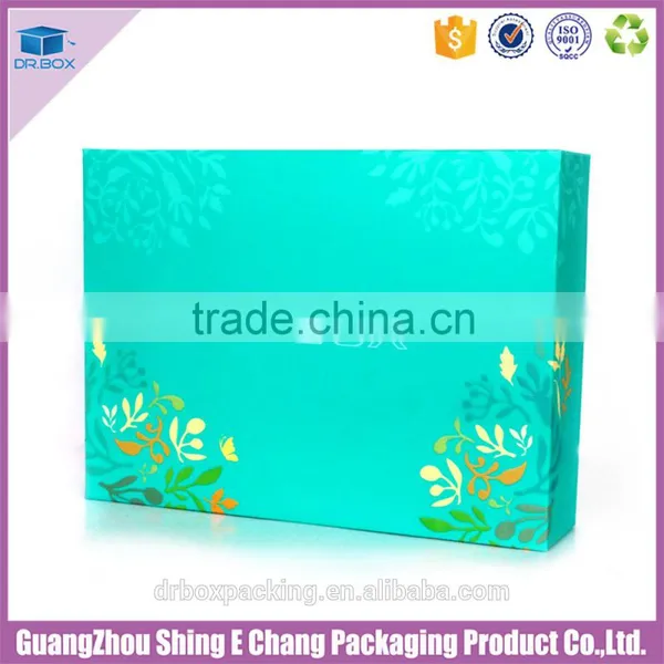 Laser Silver Logo Pearl Paper Luxury Packaging Cosmetic Box photo-3