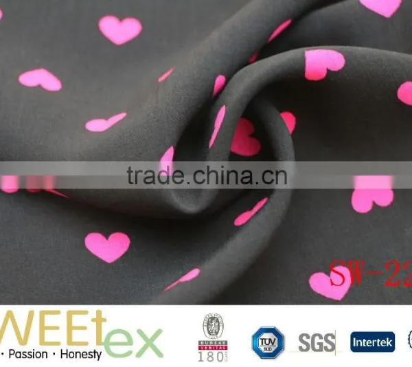 THE BEAUTIFUL BLOUSE CLOTHES 100% 45S RAYON 40S PRINTING FABRIC RAYON CHALLIS FABRIC photo-5