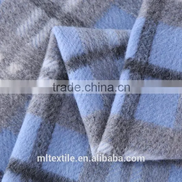 50%wool 50% Fiber Fabric Textile Wool Coat Fabric photo-2