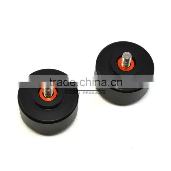 BJ-FS-KT002-OG KTM Parts Motorcycle Orange Rear Fork Wheel Frame Slider Crash Protector For KTM DUKE 125/200/390 photo-2