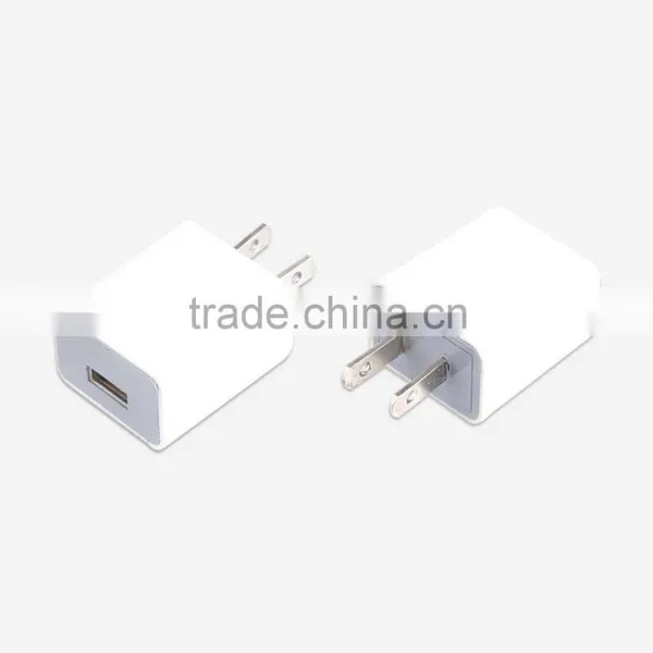 5V 1A USB Charger With US Plug for Mobile Phone