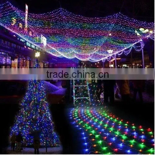 Fullbell Twinkle Lighting Christmas Wedding Party Net Lights Outdoor 4.2X1.6M 300leds photo-2