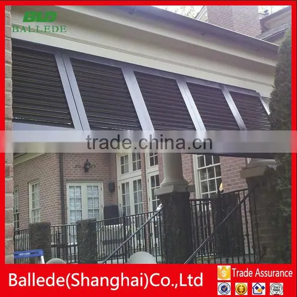 Sunshade Waterproof Aluminum Louver Roof photo-3