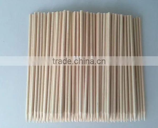Disposable High Quality Bamboo Short Wooden Skewers
