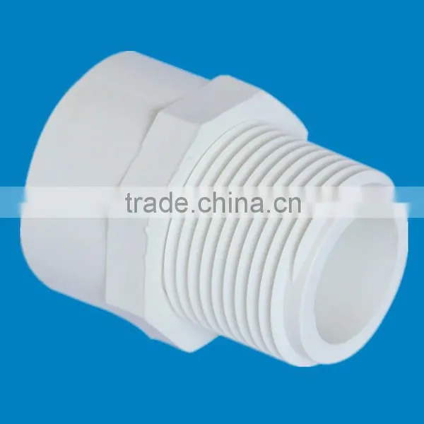 BOYAN Zhejiang Taizhou Huangyan Plastic Pipe Fitting for Bathroom ASTM Sch 40 Male Adapter photo-2