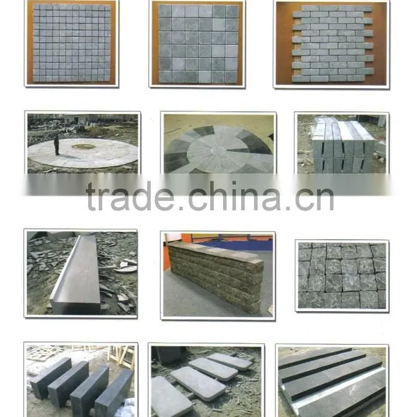 Sand-blasted Beige Culture Stone Limestone Tile photo-6