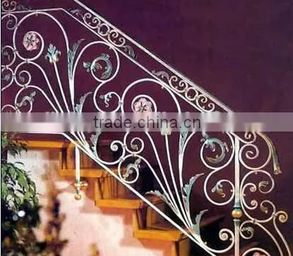 Beautiful Wrought Iron Indoor Staircase Handrail/stairway Railing