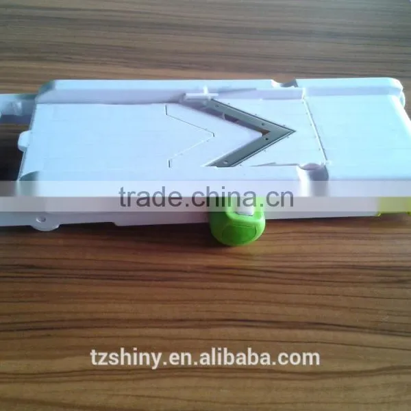 2016 Premium Smart Slicer Plastic Julienne Slicer Stainless Steel Mandoline Slicer With Hand Guard photo-2